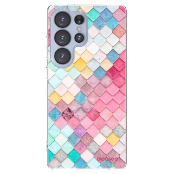 Picasee silikonska prozirna maskica za Samsung Galaxy S25 Ultra 5G - Colorful roof