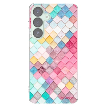 Picasee silikonska prozirna maskica za Samsung Galaxy S25+ 5G - Colorful roof