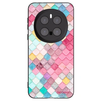 Picasee crna silikonska maskica za Honor Magic7 Pro 5G - Colorful roof