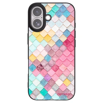 Picasee crna silikonska maskica za Apple iPhone 17 - Colorful roof