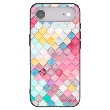 Picasee crna silikonska maskica za Apple iPhone Air - Colorful roof