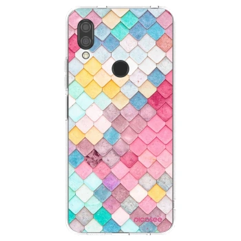 Picasee silikonska prozirna maskica za Xiaomi Redmi 7 - Colorful roof