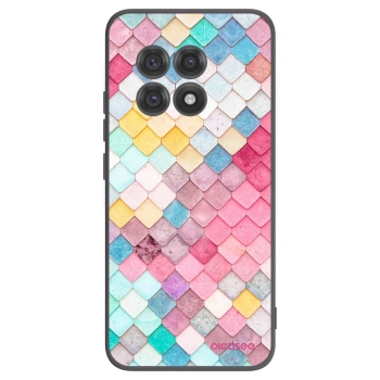 Picasee crna silikonska maskica za OnePlus 13R 5G - Colorful roof