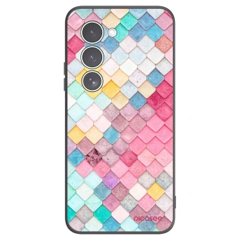 Picasee crna silikonska maskica za Xiaomi Redmi 15 5G - Colorful roof
