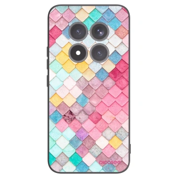 Picasee crna silikonska maskica za Xiaomi Redmi Note 15 Pro+ - Colorful roof