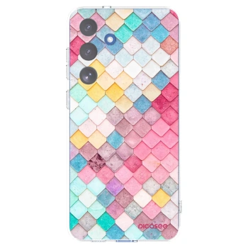Picasee silikonska prozirna maskica za Samsung Galaxy S25 FE 5G - Colorful roof