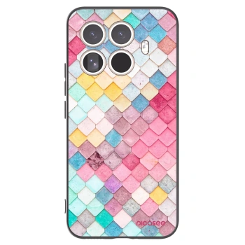 Picasee crna silikonska maskica za Xiaomi 15T Pro - Colorful roof