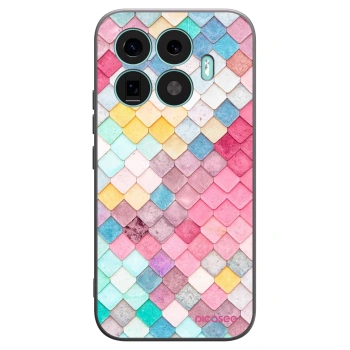 Picasee crna silikonska maskica za Xiaomi 17T - Colorful roof