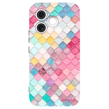 Picasee crna silikonska maskica za Honor 600 Lite - Colorful roof