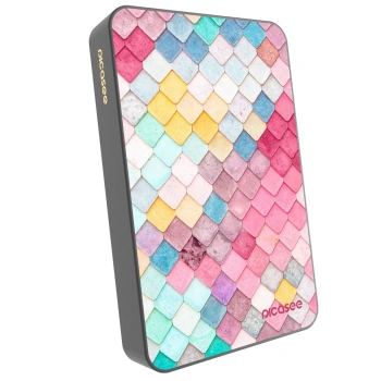 Prijenosni punjač s MagSafe 10 000 mAh Sivo - Colorful roof