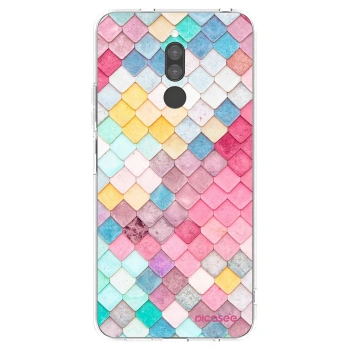 Picasee silikonska prozirna maskica za Xiaomi Redmi 8 - Colorful roof