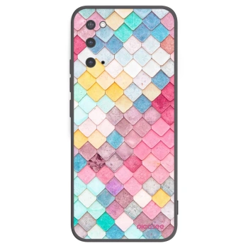 Picasee crna silikonska maskica za Samsung Galaxy S20 G980F - Colorful roof