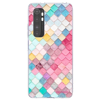 Picasee silikonska prozirna maskica za Xiaomi Mi Note 10 Lite - Colorful roof