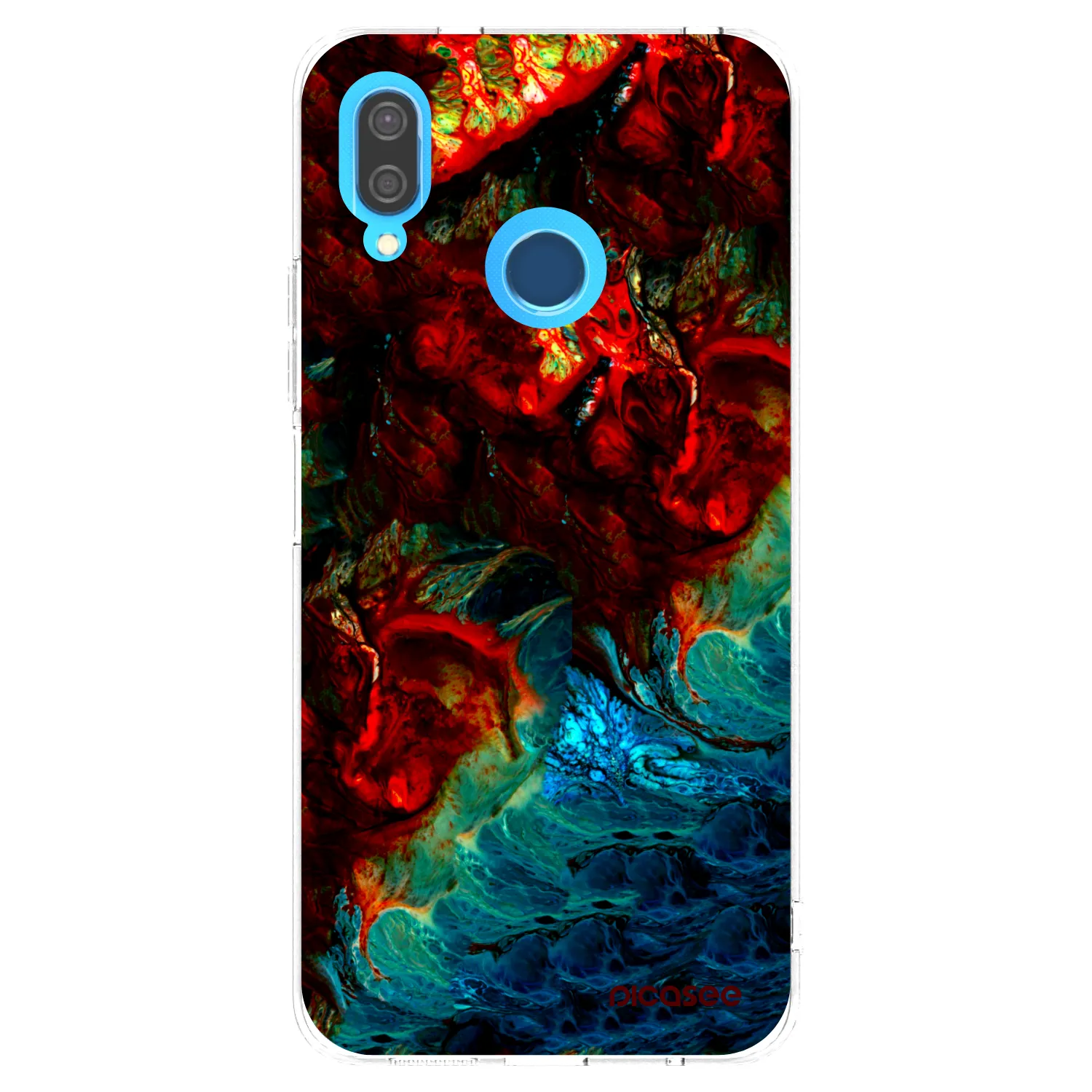 Picasee silikonska prozirna maskica za Huawei P20 Lite - Universe