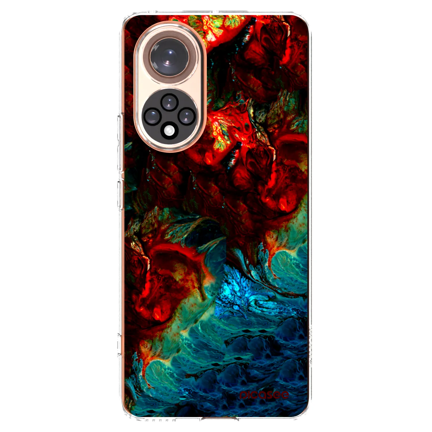 Picasee silikonska prozirna maskica za Huawei Nova 9 - Universe