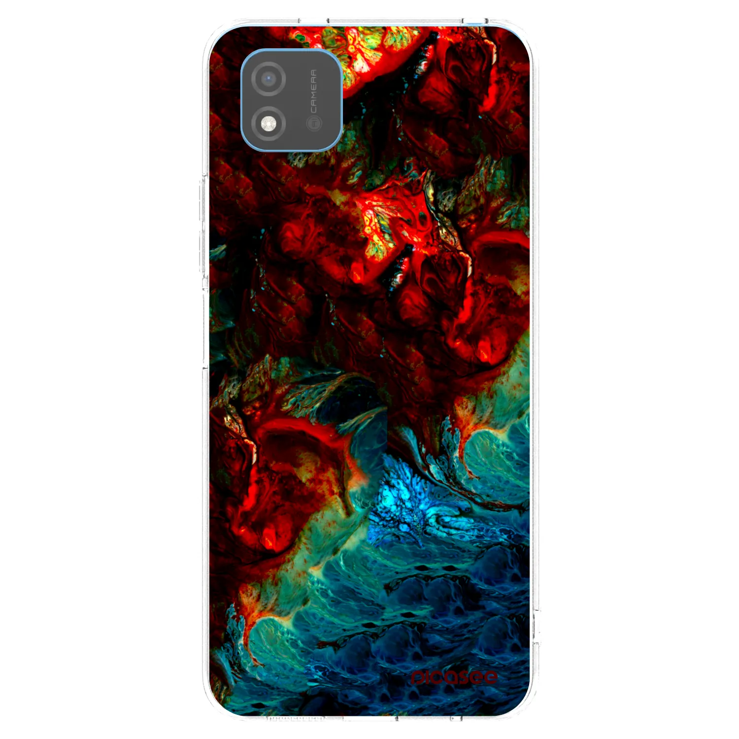 Picasee silikonska prozirna maskica za Realme C11 (2021) - Universe