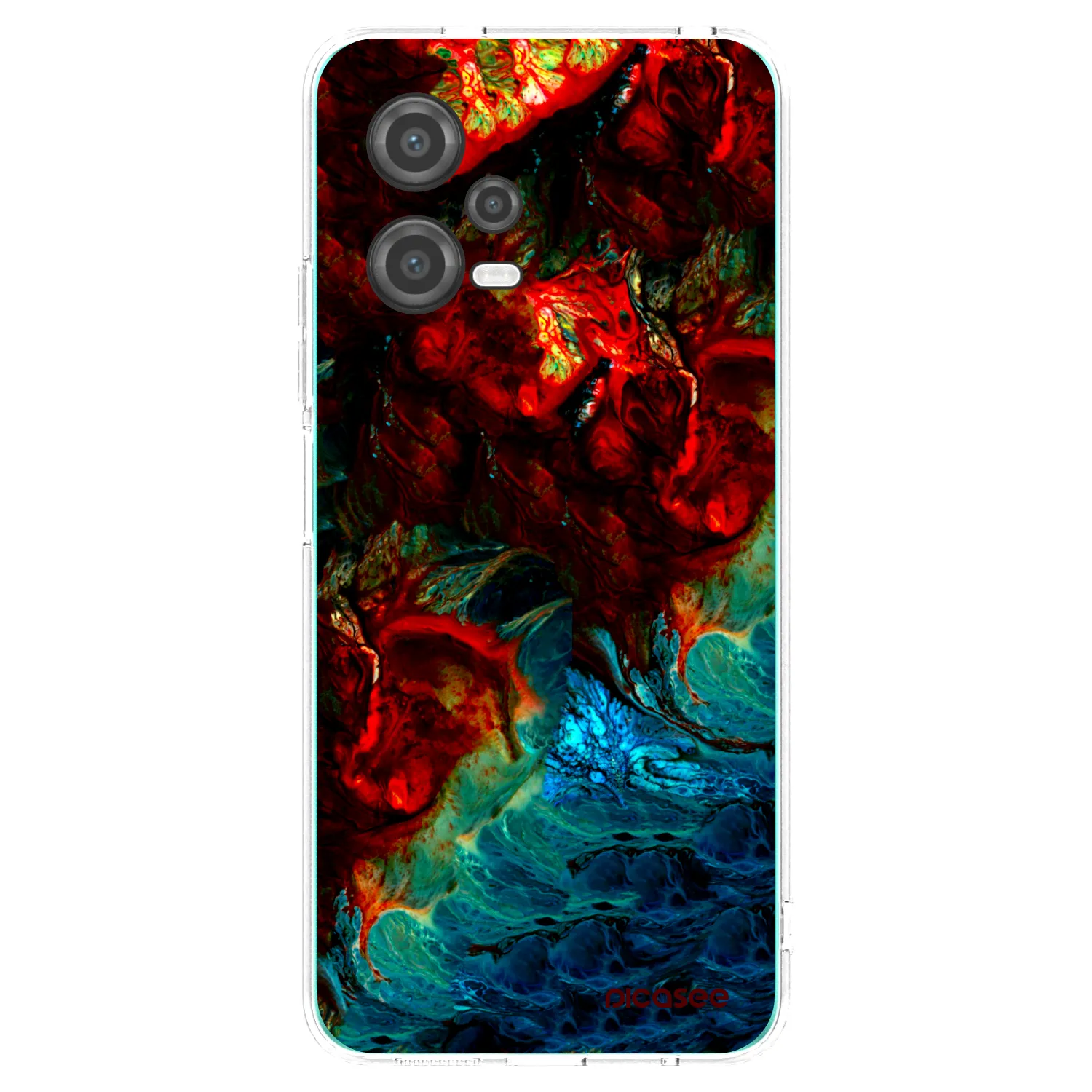 Picasee silikonska prozirna maskica za Xiaomi Poco X5 - Universe