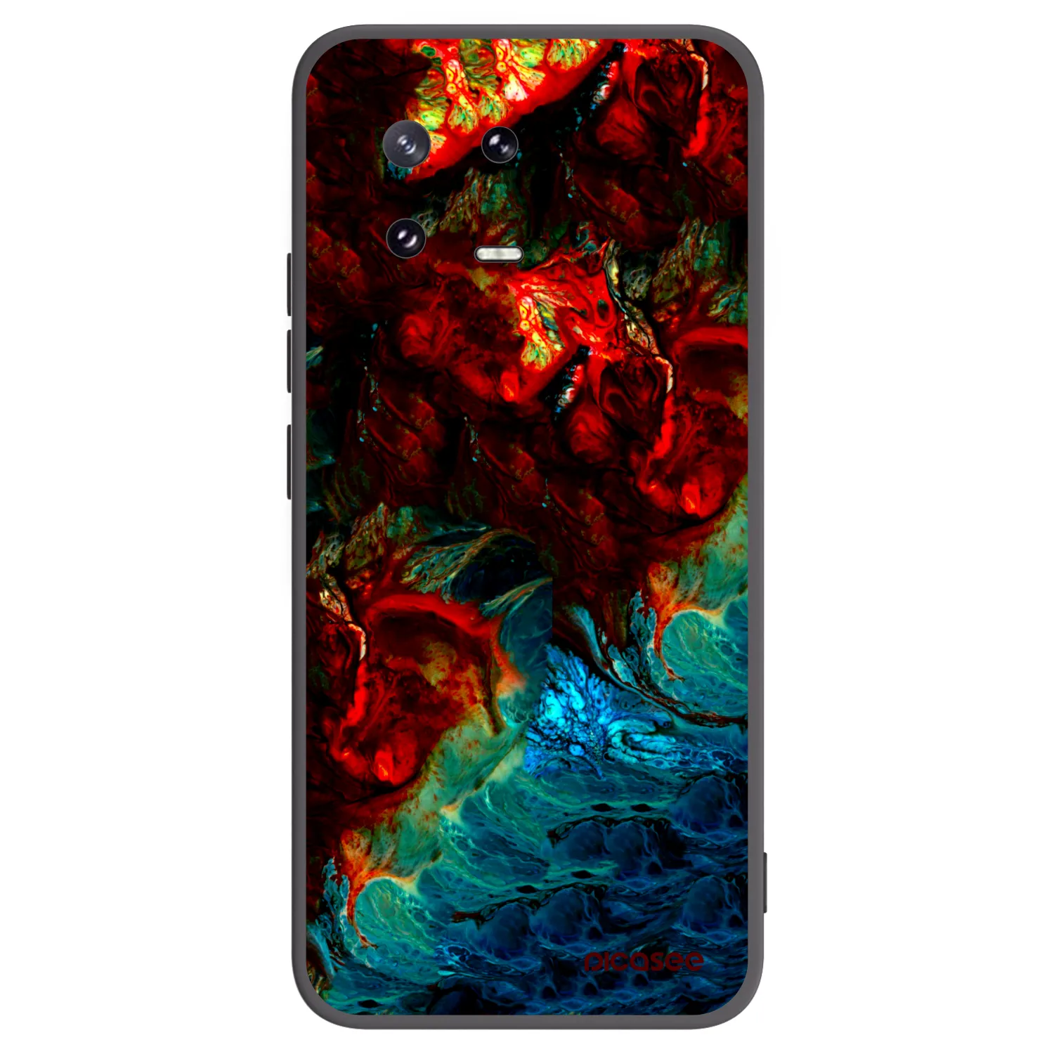 Picasee crna silikonska maskica za Xiaomi 13 Pro - Universe