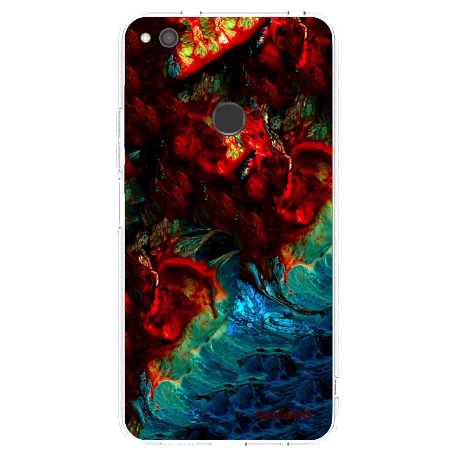 Picasee silikonska prozirna maskica za Huawei P9 Lite 2017 - Universe