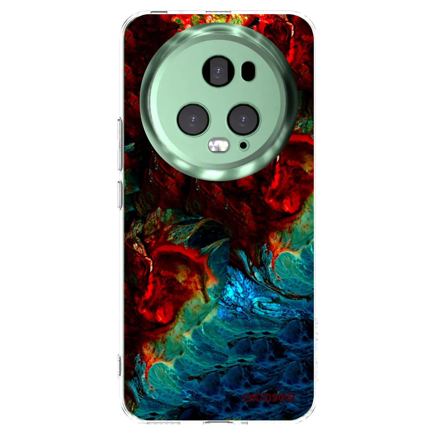 Picasee silikonska prozirna maskica za Honor Magic5 Pro - Universe