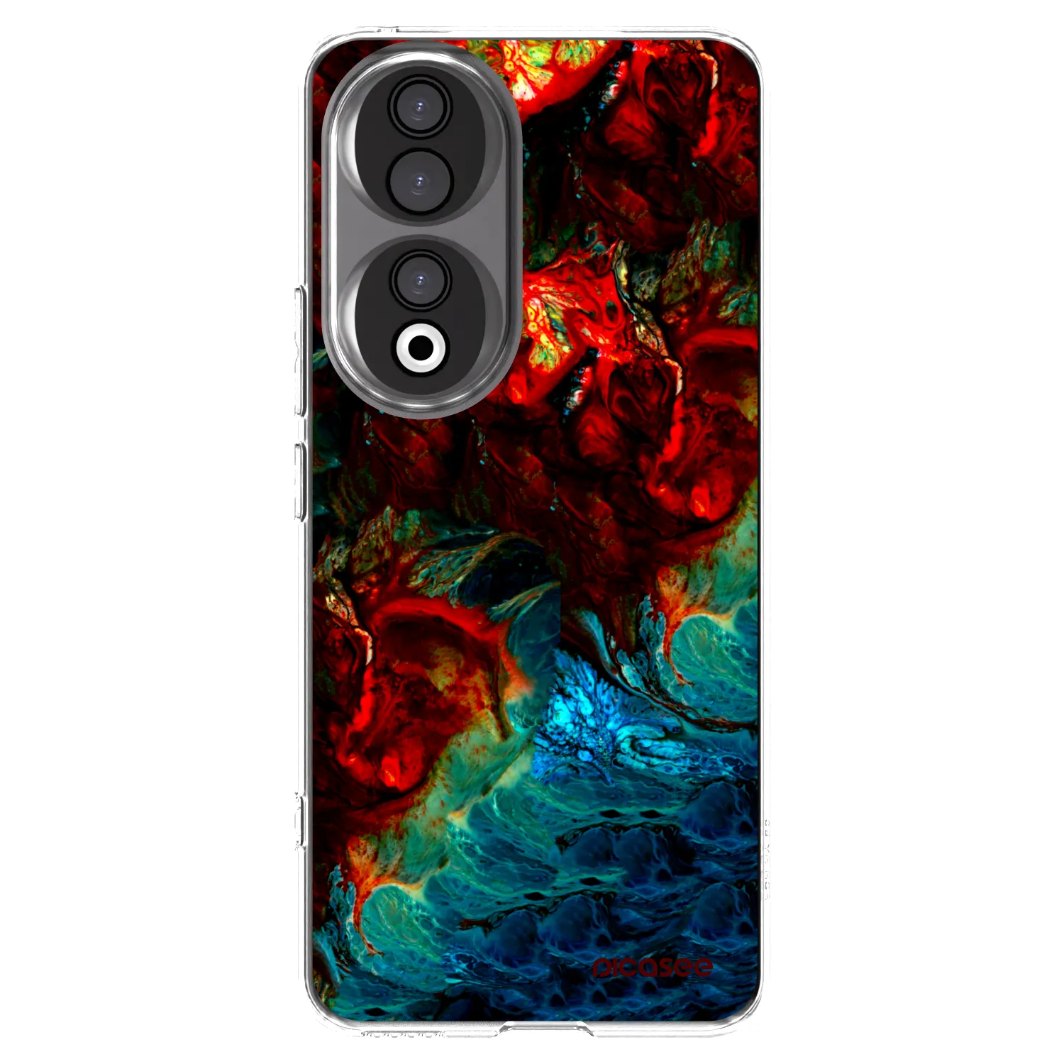 Picasee silikonska prozirna maskica za Honor 90 5G - Universe