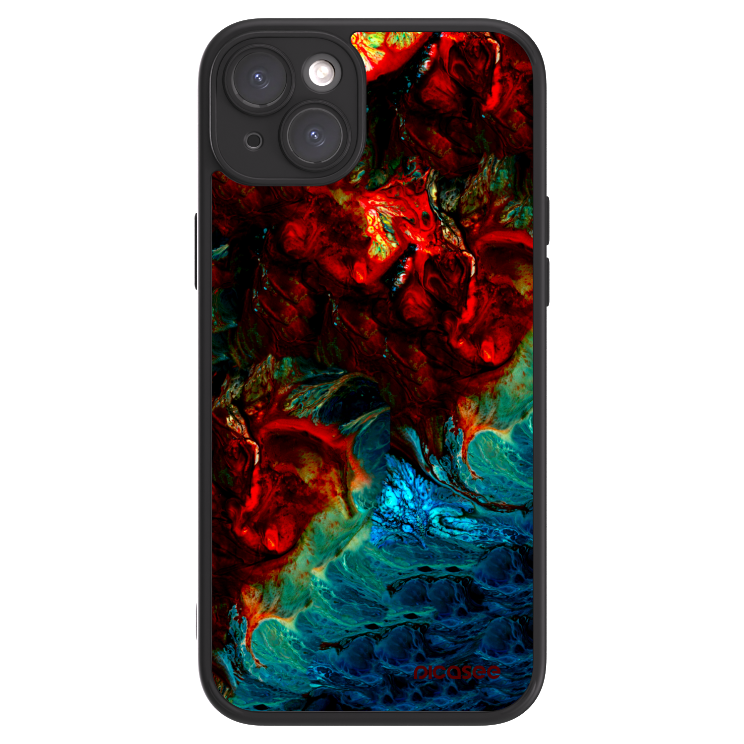 Picasee ULTIMATE CASE MagSafe za Apple iPhone 15 Plus - Universe