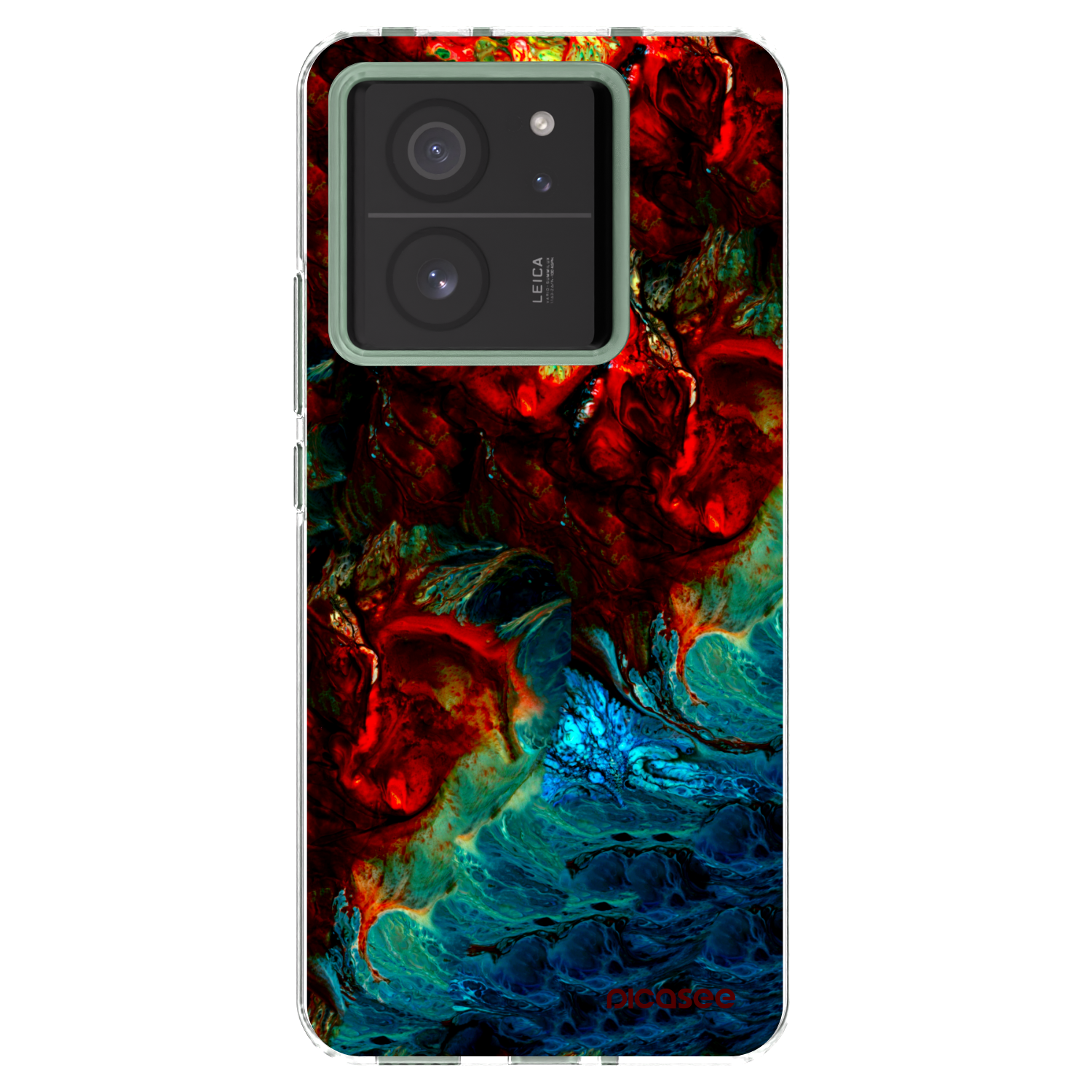 Picasee silikonska prozirna maskica za Xiaomi 13T - Universe