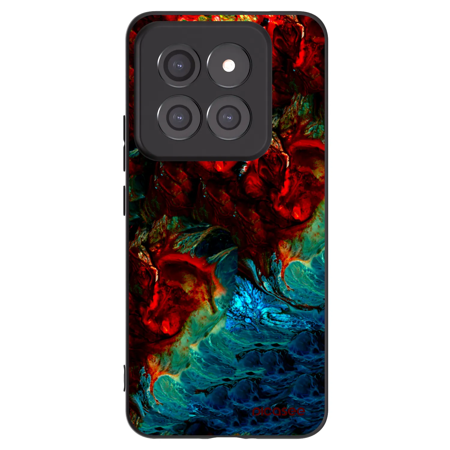 Picasee crna silikonska maskica za Xiaomi 14 Pro - Universe