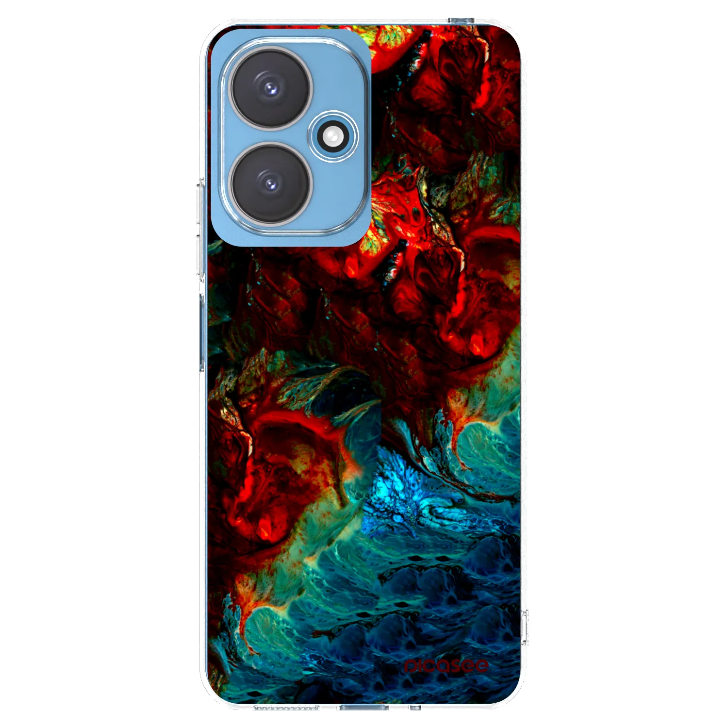 Picasee silikonska prozirna maskica za Xiaomi Redmi 13C 5G - Universe