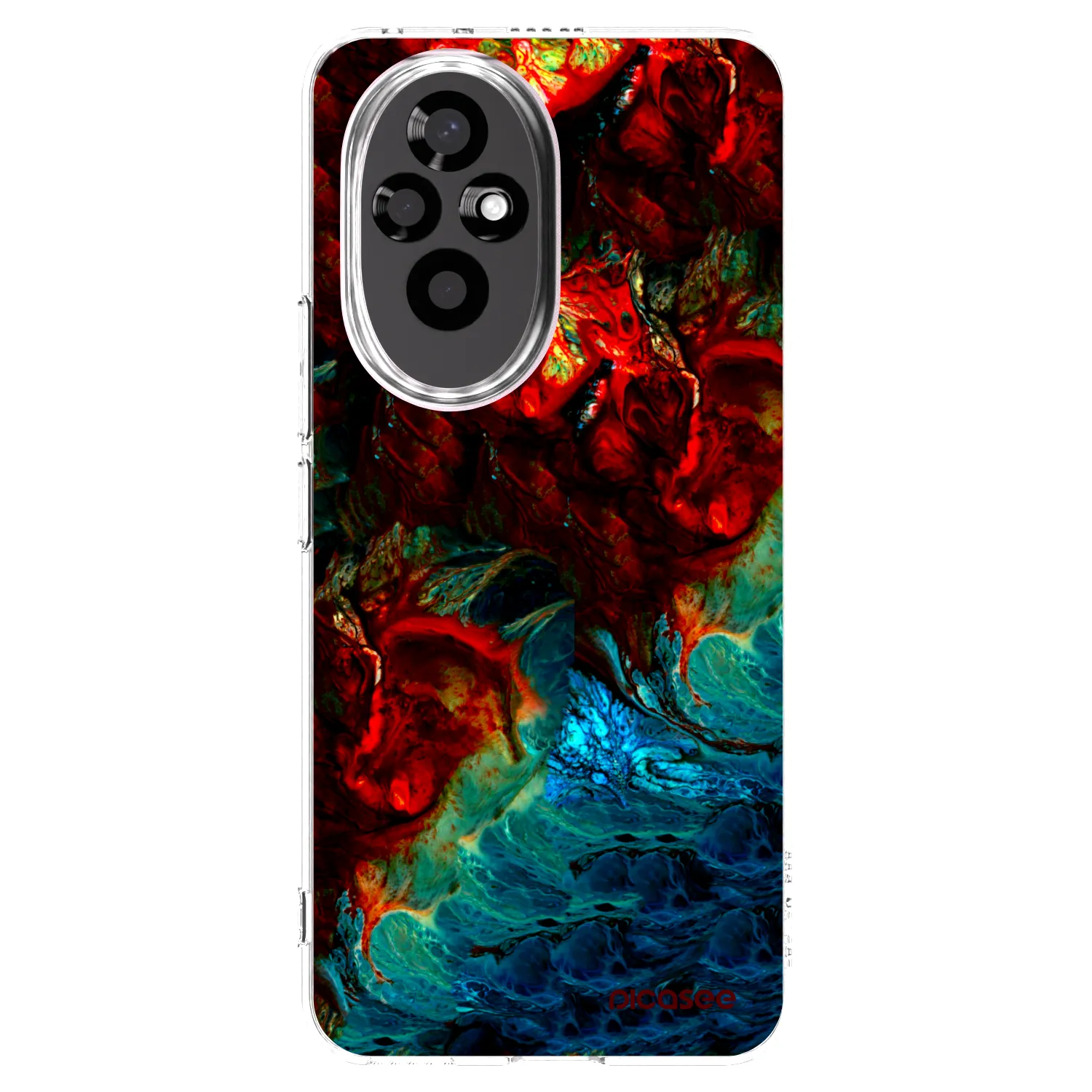 Picasee silikonska prozirna maskica za Honor 200 Pro 5G - Universe