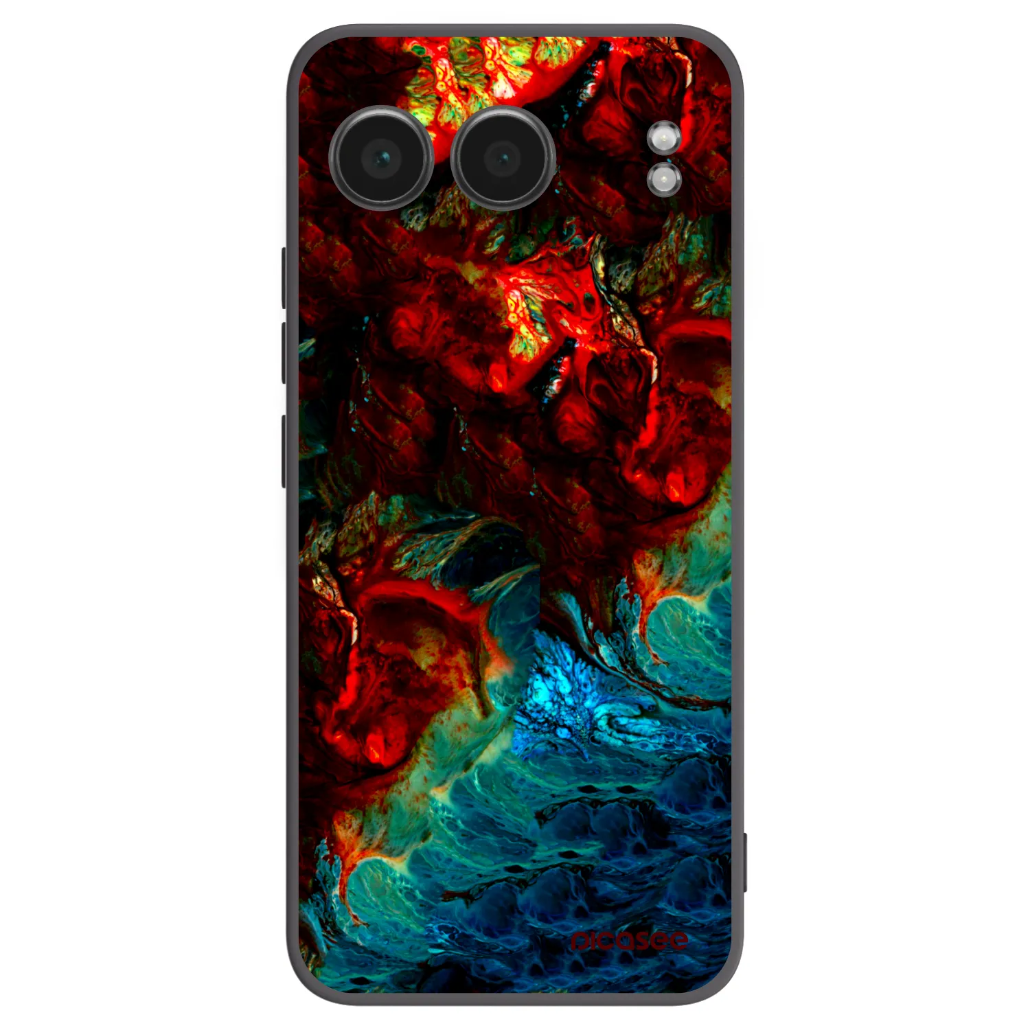 Picasee crna silikonska maskica za OnePlus Nord 4 - Universe