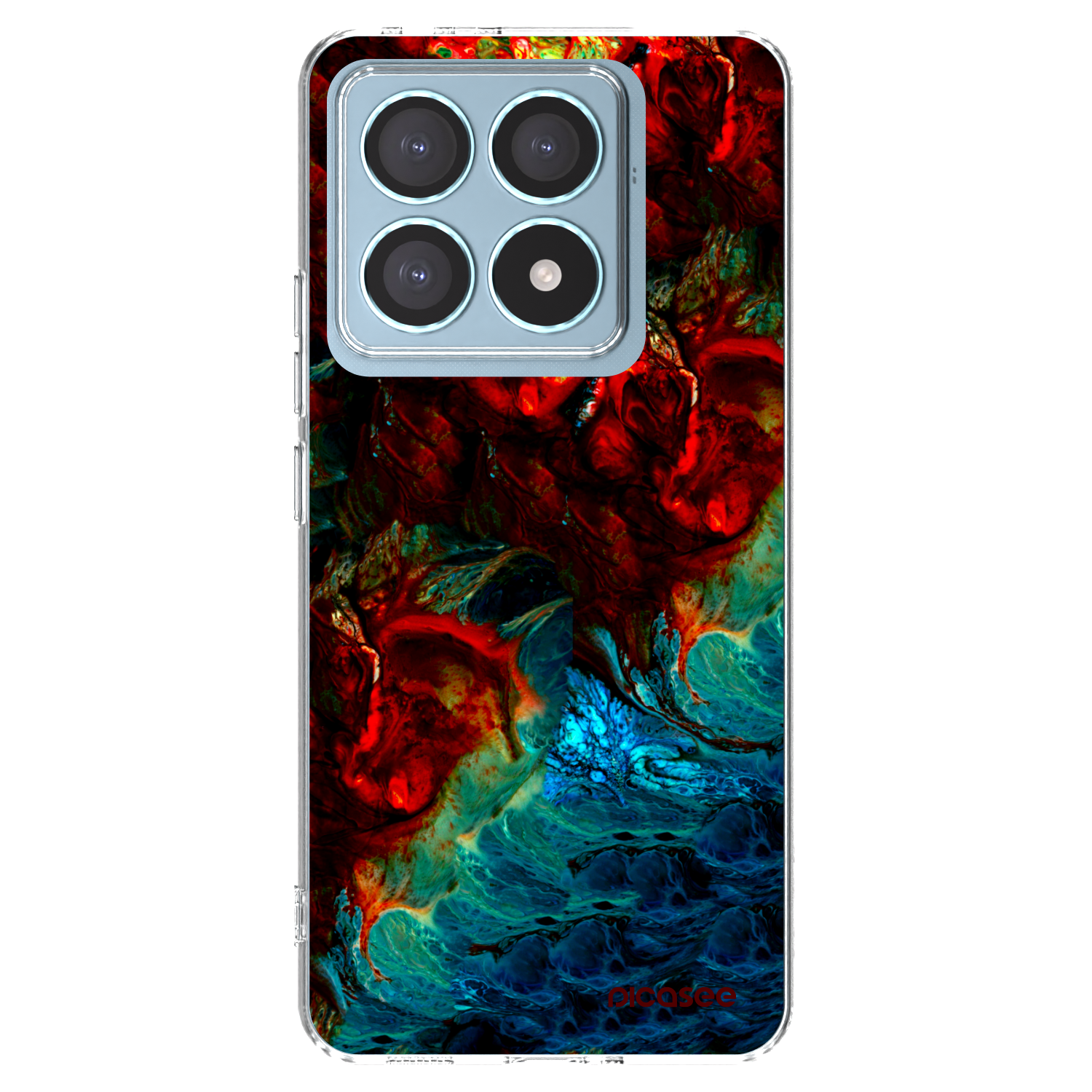 Picasee silikonska prozirna maskica za Xiaomi 14T Pro - Universe