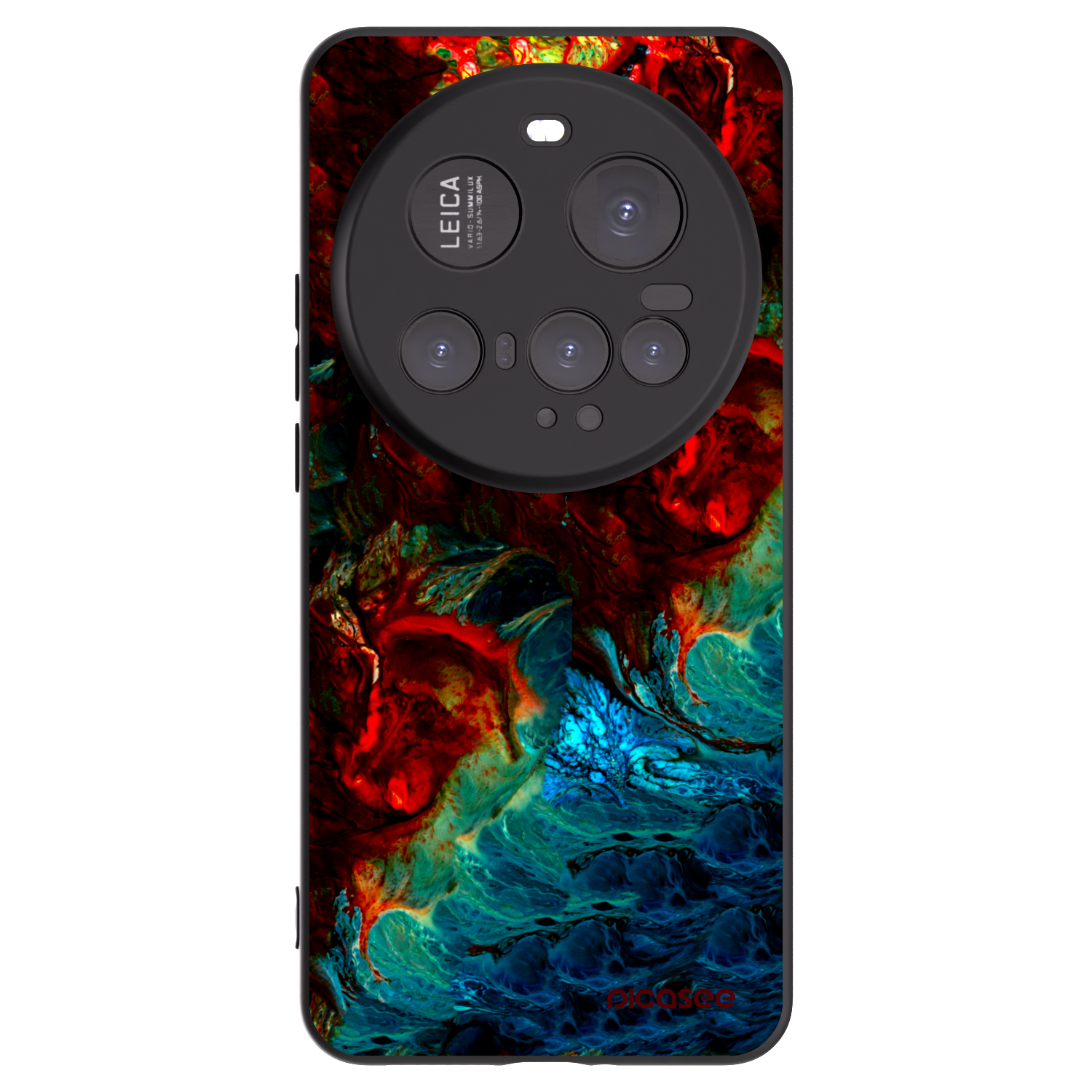 Picasee crna silikonska maskica za Xiaomi 15 Ultra - Universe