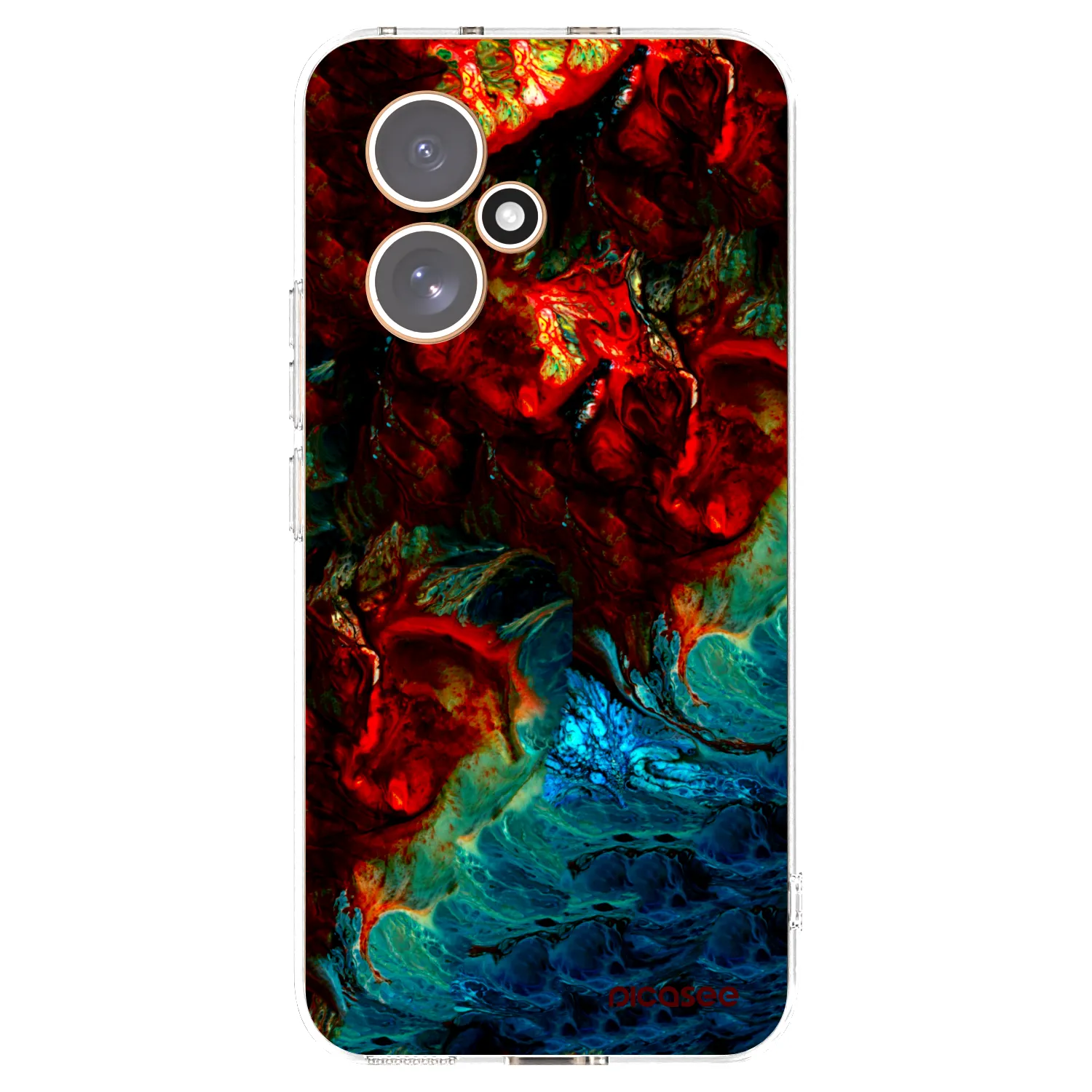 Picasee silikonska prozirna maskica za Honor 400 5G - Universe