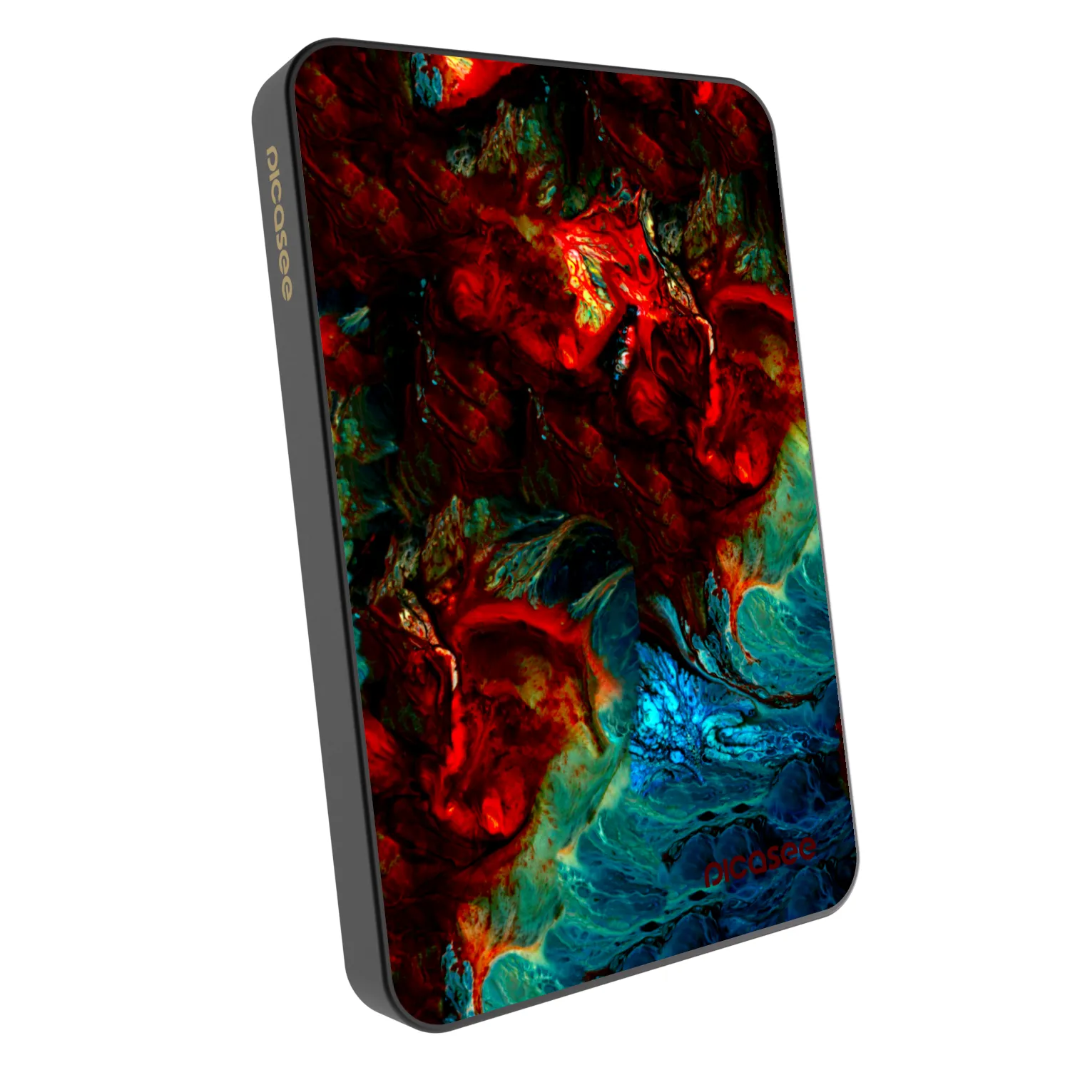 Picasee Prijenosni punjač s MagSafe 5 000 mAh Sivo - Universe