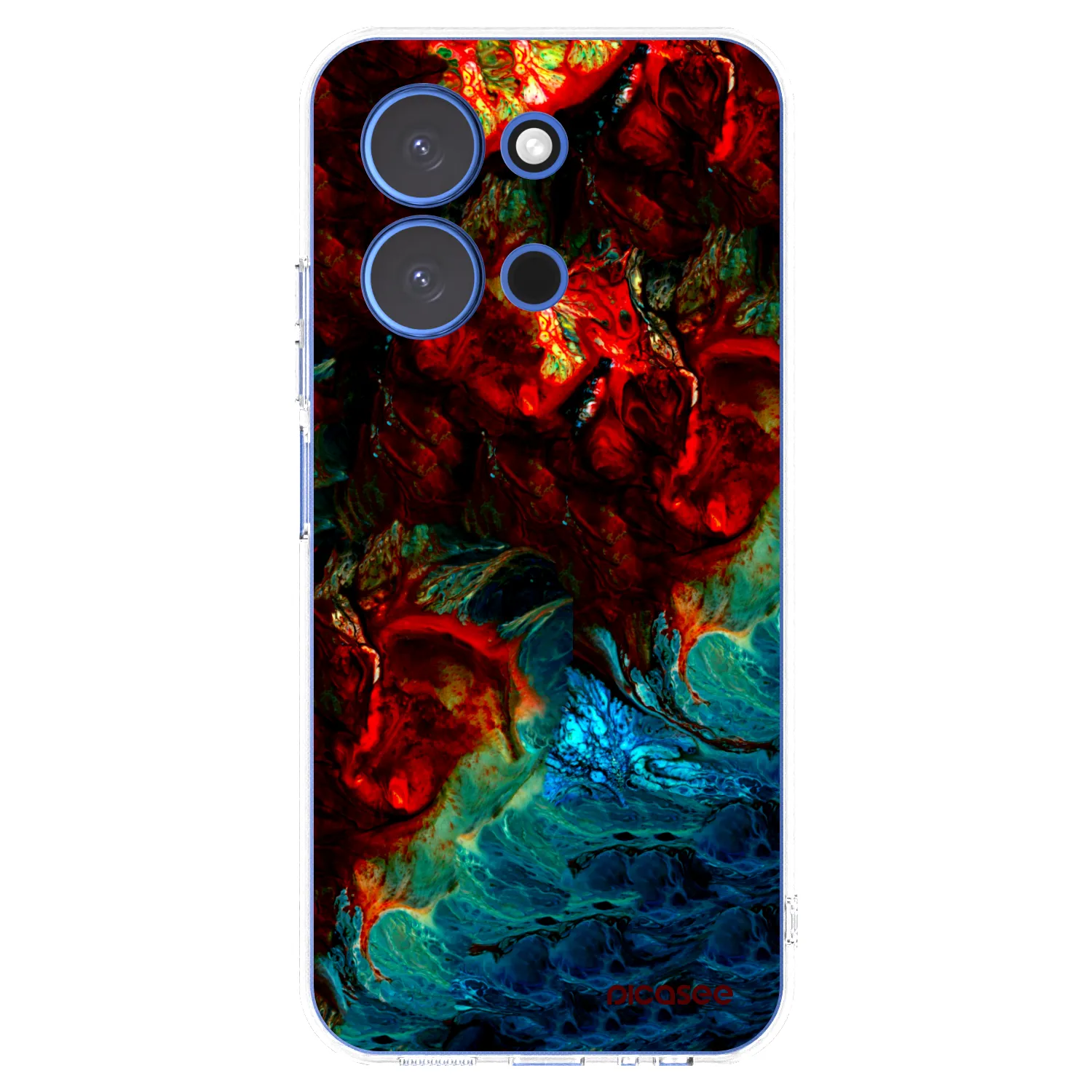 Picasee silikonska prozirna maskica za Xiaomi Redmi 15C 4G - Universe