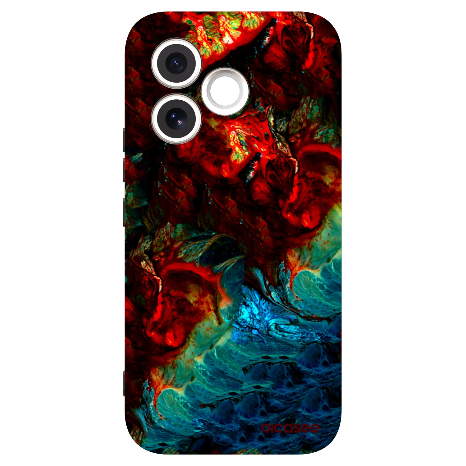 Picasee crna silikonska maskica za Honor 600 Lite - Universe