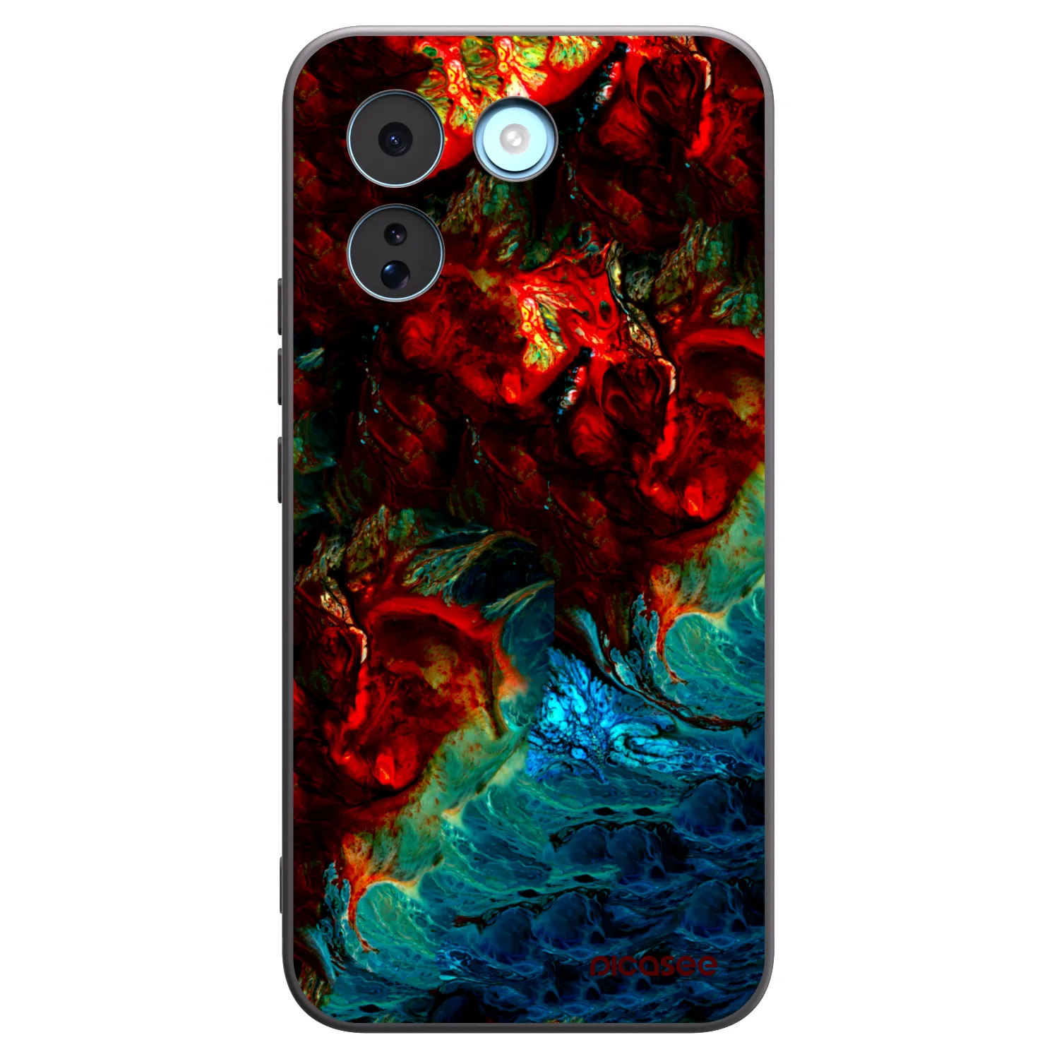 Picasee crna silikonska maskica za Xiaomi Redmi Note 17 Pro MAX 5G - Universe