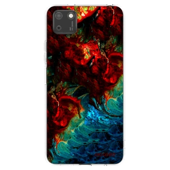 Picasee silikonska prozirna maskica za Huawei Y5P - Universe