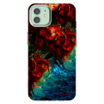 Picasee silikonska prozirna maskica za Apple iPhone 12 Pro - Universe