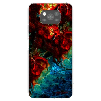 Picasee crna silikonska maskica za Xiaomi Poco X3 Pro - Universe