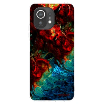 Picasee silikonska prozirna maskica za Xiaomi Mi 11 - Universe