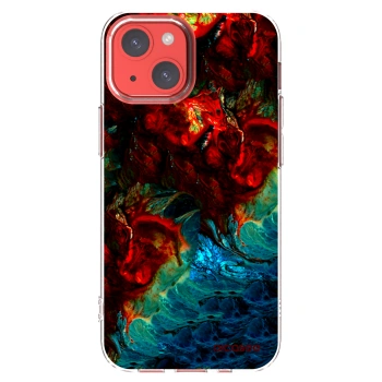 Picasee silikonska prozirna maskica za Apple iPhone 13 mini - Universe