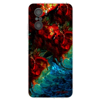 Picasee silikonska prozirna maskica za Xiaomi Poco F3 - Universe