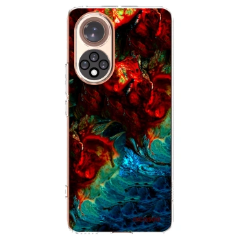 Picasee silikonska prozirna maskica za Honor 50 5G - Universe