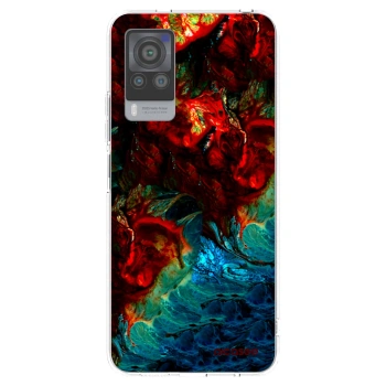 Picasee silikonska prozirna maskica za Vivo X60 Pro 5G - Universe