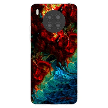 Picasee silikonska prozirna maskica za Huawei Nova 8i - Universe