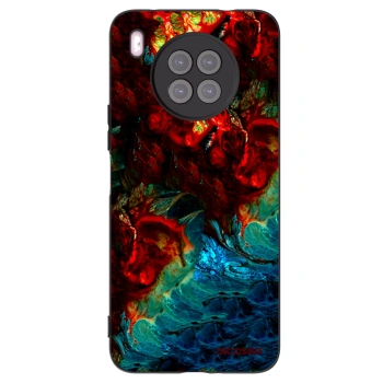 Picasee crna silikonska maskica za Huawei Nova 8i - Universe