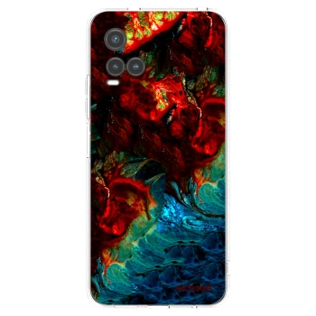 Picasee silikonska prozirna maskica za Vivo Y33s - Universe
