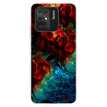 Picasee silikonska prozirna maskica za Xiaomi Redmi 10C - Universe